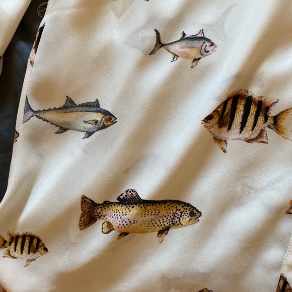 Fish Button Up - Picture 3 of 3